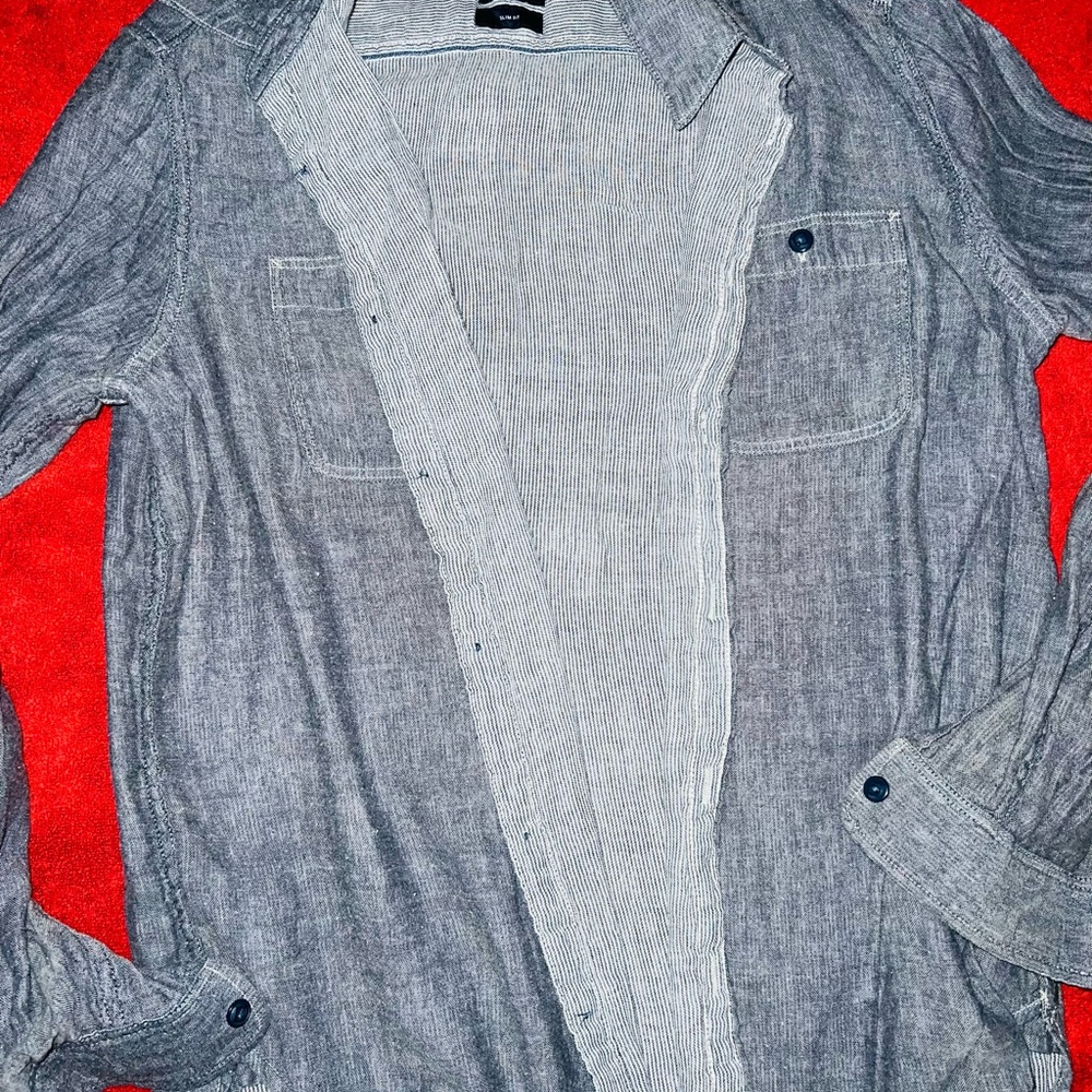 GAP Denim Blue Casual Shirt